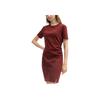 New FILA ORIGINALE Short Sleeved Dress Women's Terracotta Red Brown F51W529313F-BN