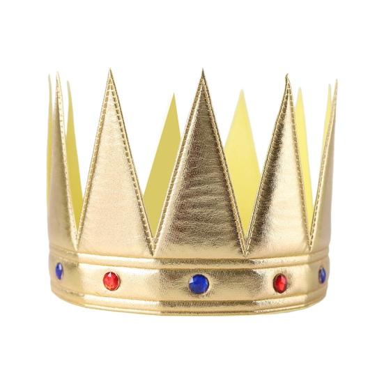 Christmas Velvet Cape Set Red Cloak Scepter Crown Rose Costume Accessory Kids Prince Dress Up Outfit for Cosplay Party