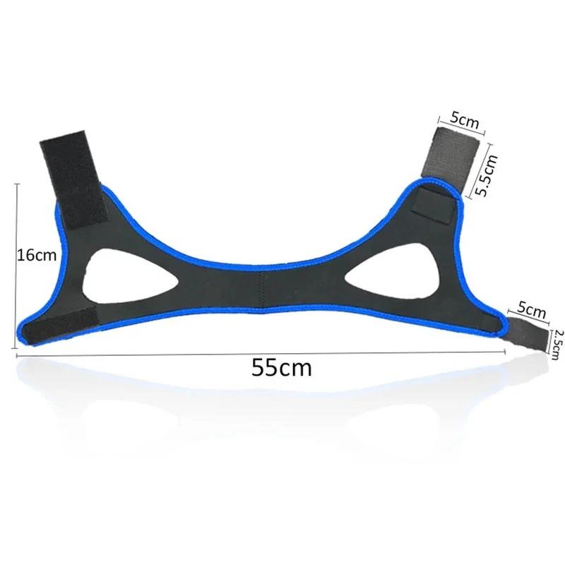 Anti-snoring Mouthpieces Chin Strap Sleep Care Breathable and Comfortable Anti Snore Belt for Men Women Daily Sleeping