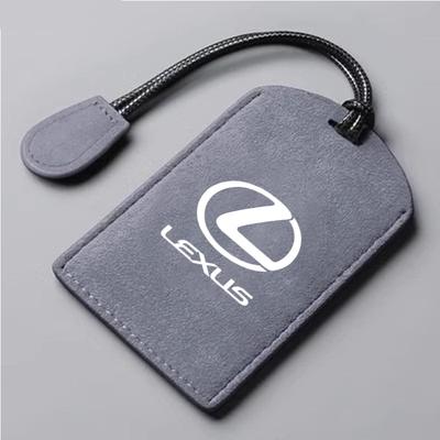 Skóra Owcza Etui na Kartę NFC do Samochodu Inteligentny Brelok do Kluczy Pełne Pokrowiec Uchwyt Muszla Dla F Sport ES LM GS IS NX RX LX LS RX300