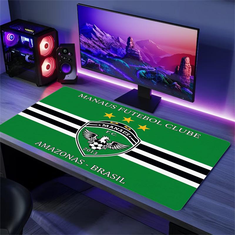 MANAUS FC Color Mouse Pad Large Gaming Table Cushion Non-slip Laptop Tablet Big Mousepad XXL Mat Mini PC Playmat With Lock edge