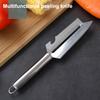 4 In 1 Stainless Steel Peeler, Multifunctional Vegetable Fruit Cutter, Potato Apples Carrot Peeler with Bottle Opener And Scaler