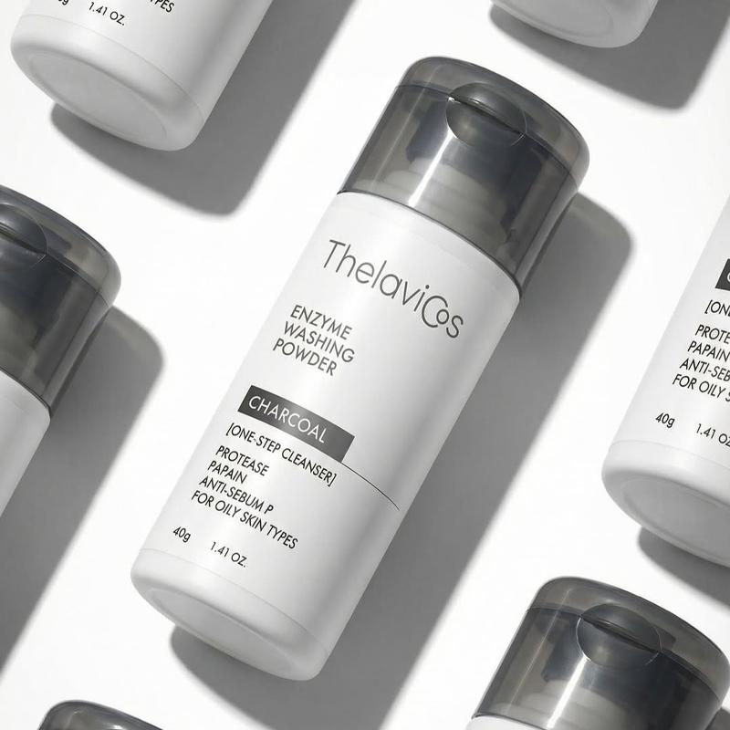Thelavicos Aktivkohle-Enzym-Waschpulver 40g