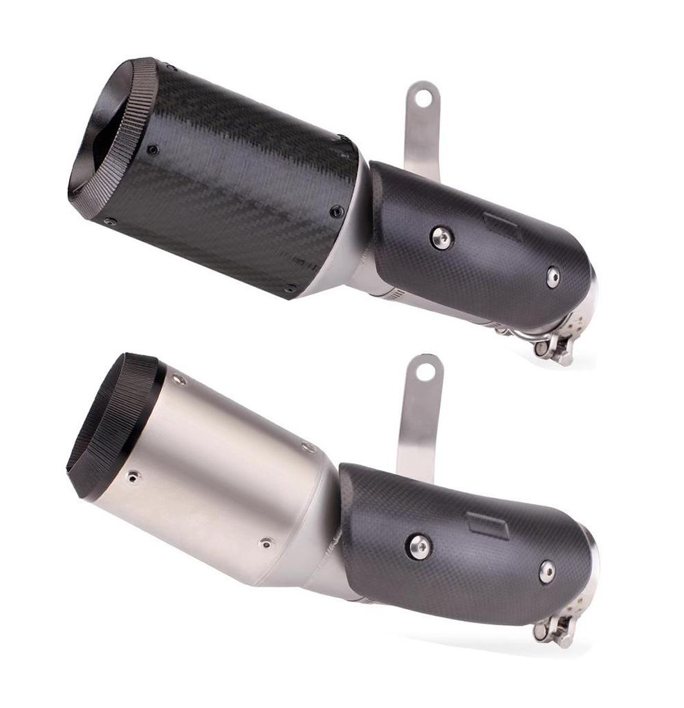 BMW S1000RR (15-16) Carbon Fiber Mid-Section Tail Exhaust Pipe Mod