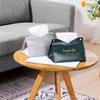 Leather Tissue Box Napkin Holder Car Tissue Box Home Living Room Holder Storage Case Desktop Storage Sundries Storage Pouch