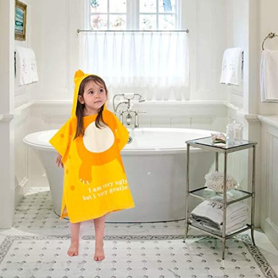 Bath Hot Baby 3 Colors Towel, Bathrobe, Children, Baby, Poncho, Kigurumi, Roomwear, Cute, Animal, Hooded, Cotton, Bath, Spring, Shower, Birthday,