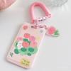 Cute Tulip Cartoon Korean Photo Card Holder Idol Photocard Holder Srudent ID/Bus/Bank Card Case Girls School Stationery