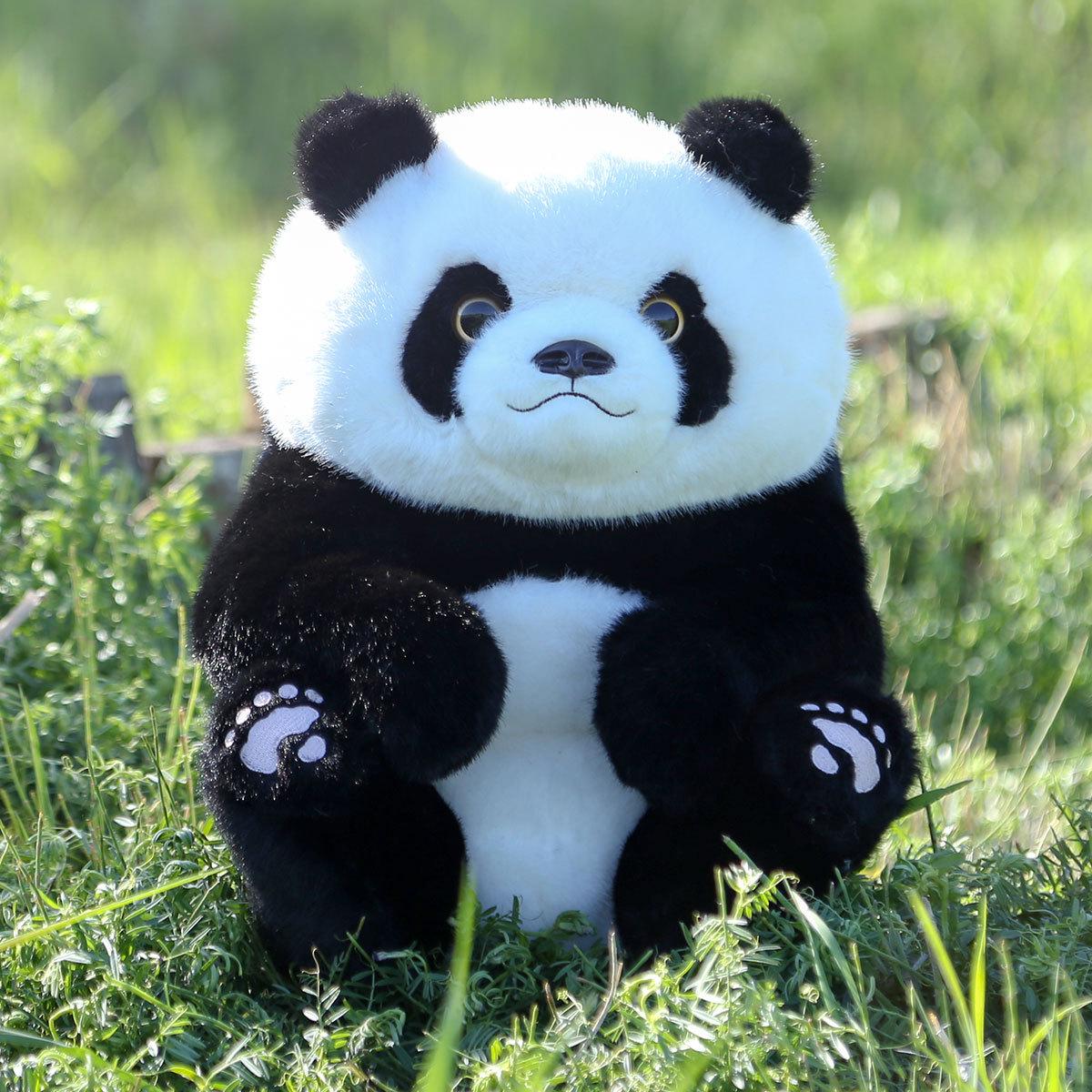 

Плюшевая кукла Панда - Национальное сокровище Милая игрушка Панда Подарок на день рождения для девочек 28 cm