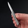 NEW Titanium Alloy Folding Knife D2 Blade Outdoor Camping Unboxing Portable High Hardness Kitchen Folding Knife