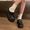 Internet celebrity thick-soled heightening slippers women's 2025 spring and autumn new popular outer wear high-heeled bag head half slippers