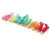 12Pcs Artificial Bird Decor Simulation Bird with Clip Decoration Ornament for Home Garden
