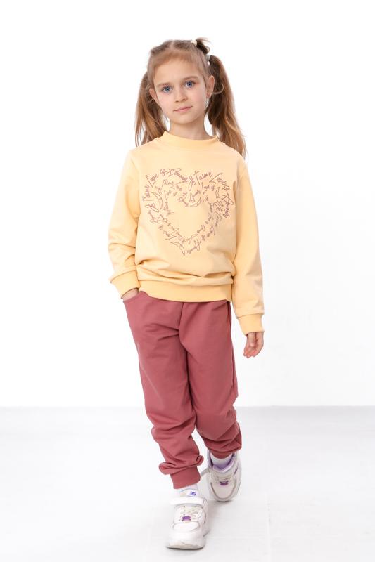 Girls' Sportswear Set with Sweatshirt and Joggers Any season 6063-057-33-7-1 HC