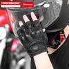 Motorcycle Fingerless Gloves Winter Summer Motocross Protective Gear Touch Screen Gloves  Leather Touchscreen Motocross Gloves