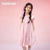 Vestido Rodado em Camadas Doce para Meninas Balabala