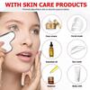New Stainless Steel Gua Sha Scraper Heart Shape Universal Guasha Massage Tool Guasha Board for Facial Beauty Eye Massage