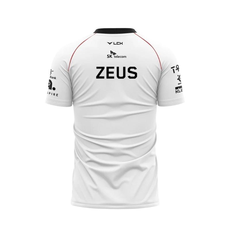 

2024 Новая футболка T1 Esports Team Uniform, футболка League Of Legends World Finals, футболка LOL Games Faker Fan Support, мужская одежда L