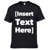 Custom T Shirt Customized Your Design Tshirt Diy Photo Logo Text Tees Unisex Unisex Short Sleeve Cotton Tshirt Clothing Gift