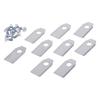 9Pcs Replacement Robotic Lawnmower Blades Lawn Mower Cutting Blades Set Compatible for ECOVACS High-Performance Cutting