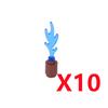 MOC Building Blocks Bonfire Flame Medieval Wine Bottle Accessories Set Candlestick Model Mini Brick Compatible Toy Gift DIY X019