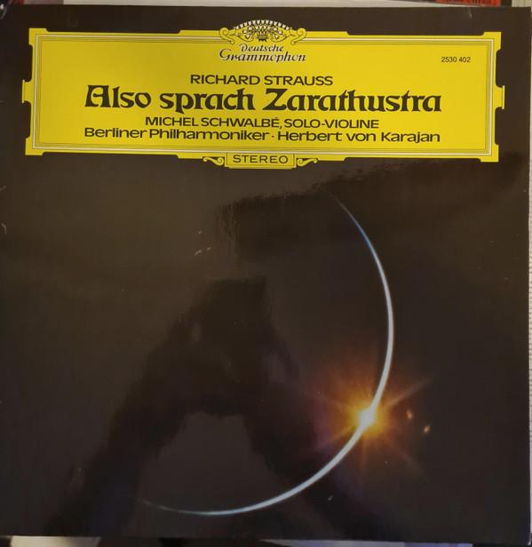 

LP Record RICHARD STRAUSS MICHEL SCHWALBE B Also Sprach Zarathustra 2530402 Deutsche Grammo Germany Classical Used