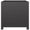 Vidaxl Garden Planter, Black, 50X50X50 Cm, Steel