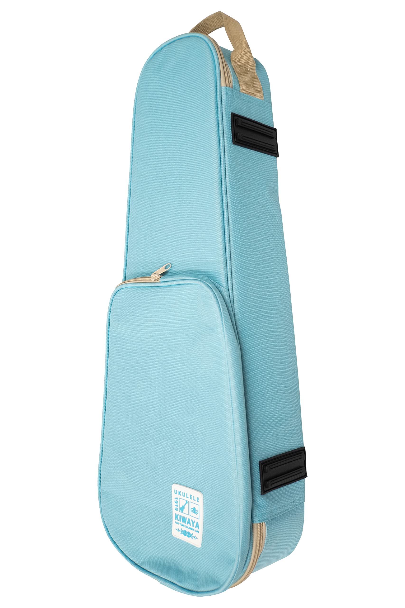 

KIWAYA KLC-SopSB Soprano Size Ukulele Light Case (Compatible with Long Necks, Durable and Lightweight, with Retractable Shoulder Strap) Sky Blue