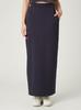 FRAY Sweat Tight Straight Skirt FWCS254271 NVY F I.D.