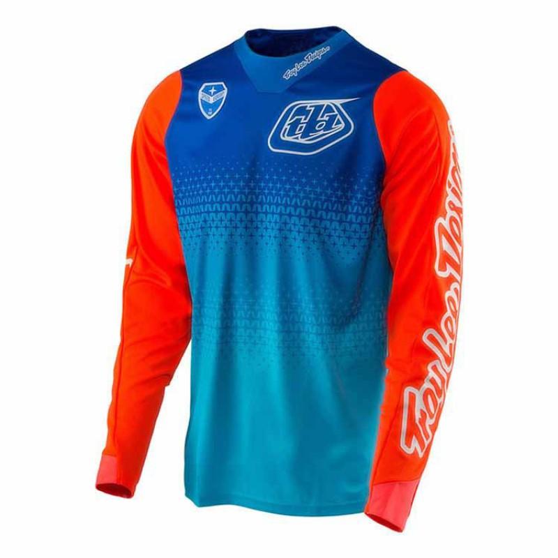 Mens Long Sleeve Cycling Jersey Mountain Bike Downhill Racing Trail Riding Quick Dry Breathable Performance Shirt