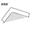 Sink Caddy for Sponges Corner Shelf Triangular Storage Rack, Stainless Steel Hollow Mesh Rack Dish Stable Space Saving Sponge Holder Kitchen