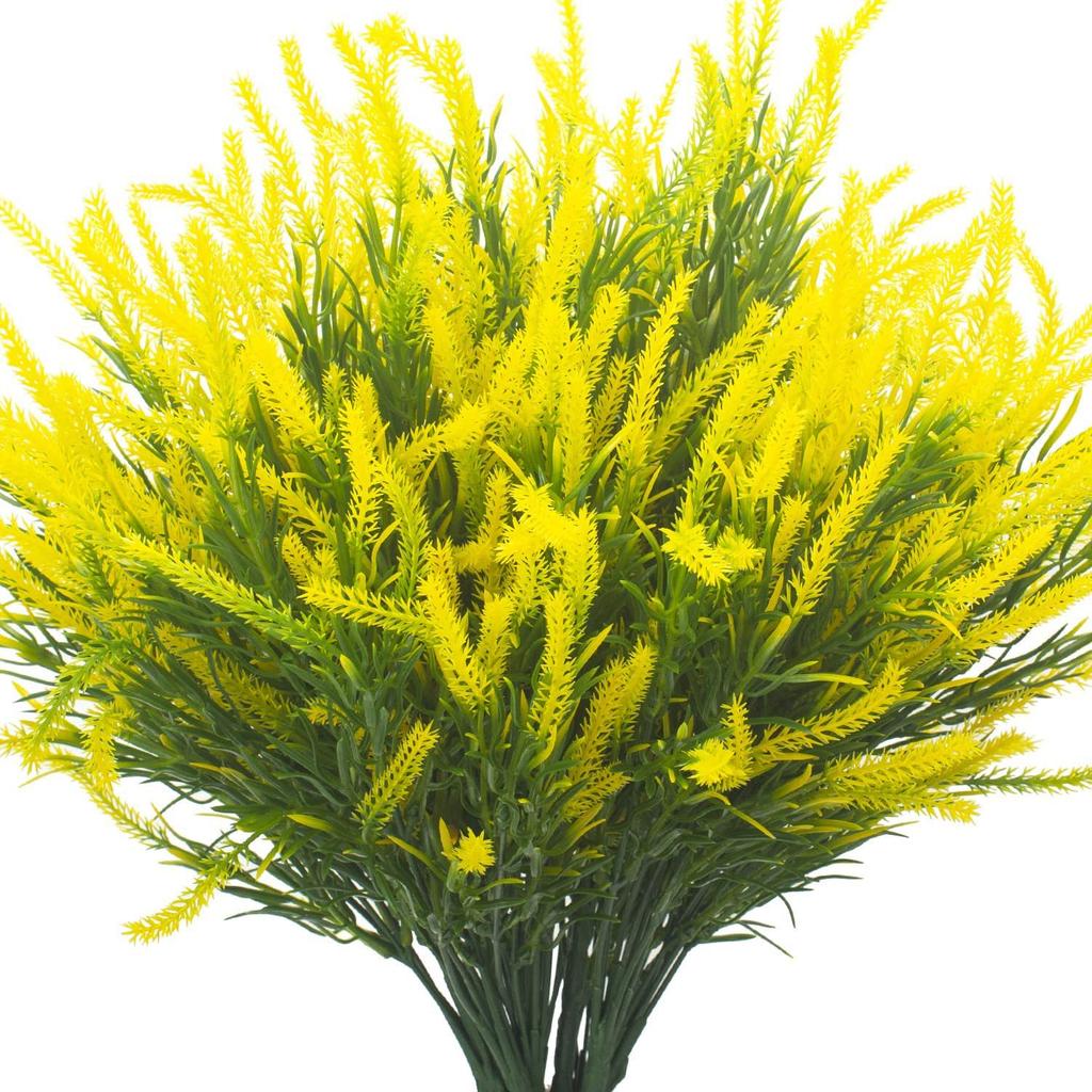 Piante Artificiali Plastica Felce Persiana Foglie Fiori Casa Matrimonio all'aperto Festa Balcone Decorazione Composizione Floreale vaso fai da te