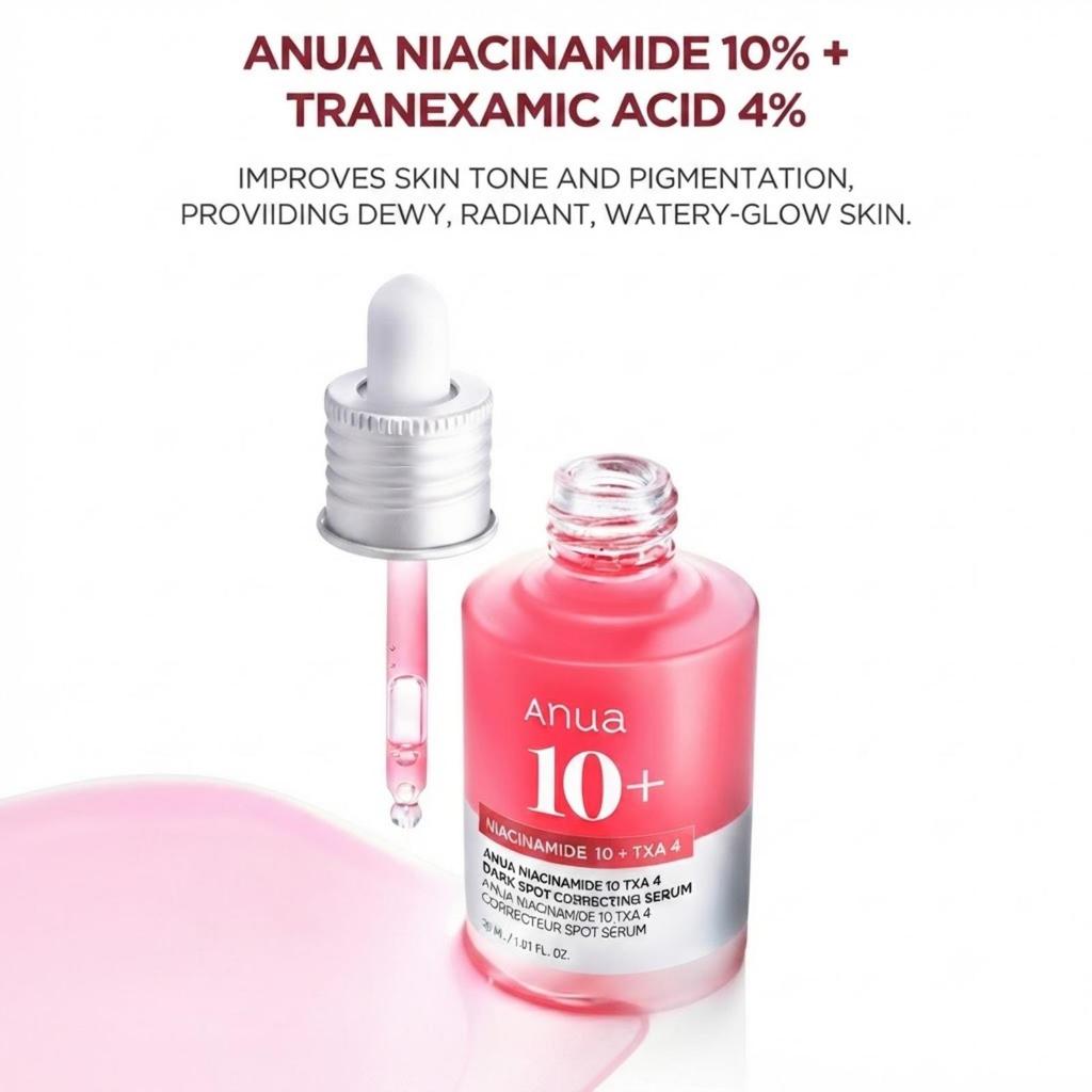 Anua Niacinamide 10% + TXA 4% Dark Spot Correcting Serum