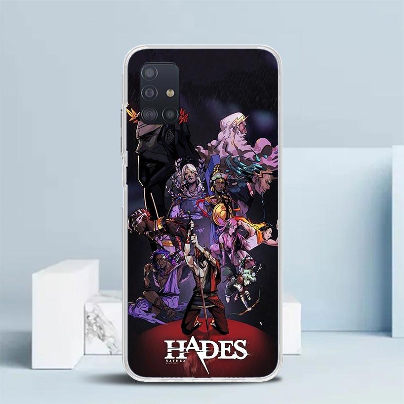 Game Hades Action Soft Cover for Samsung Galaxy A12 A22 A32 A52 A72 A02S Phone Case Note 20 Ultra 10 S10 Plus A51 A71 A50S A20S