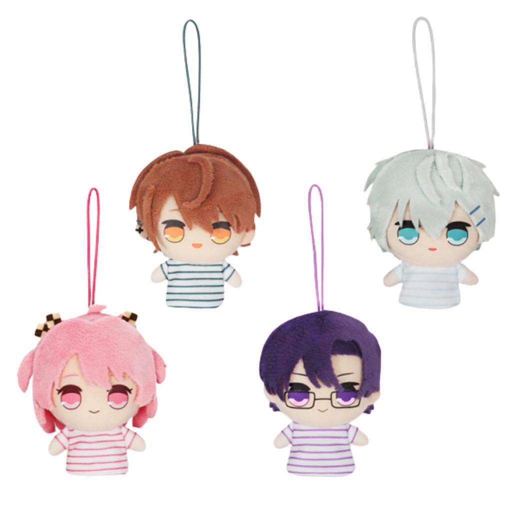 Colorful Peach Finger Puppet, Karapichi VTuber, Approx. 9cm (Shiva)