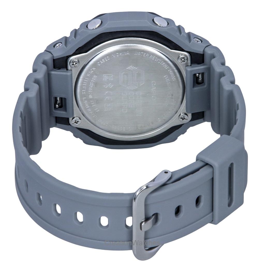 Casio G-Shock Analog Digital Smartphone Link Bio-Based Resin Strap Grey Dial Tough Solar GA-B2100LUU-8A 200M Men's Watch