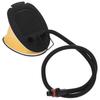 Foot Pump 26 X 18 Cm PP and PE Gray and Yellow