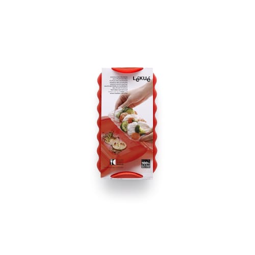 Lekue Steam Case Tray Tomato 62048