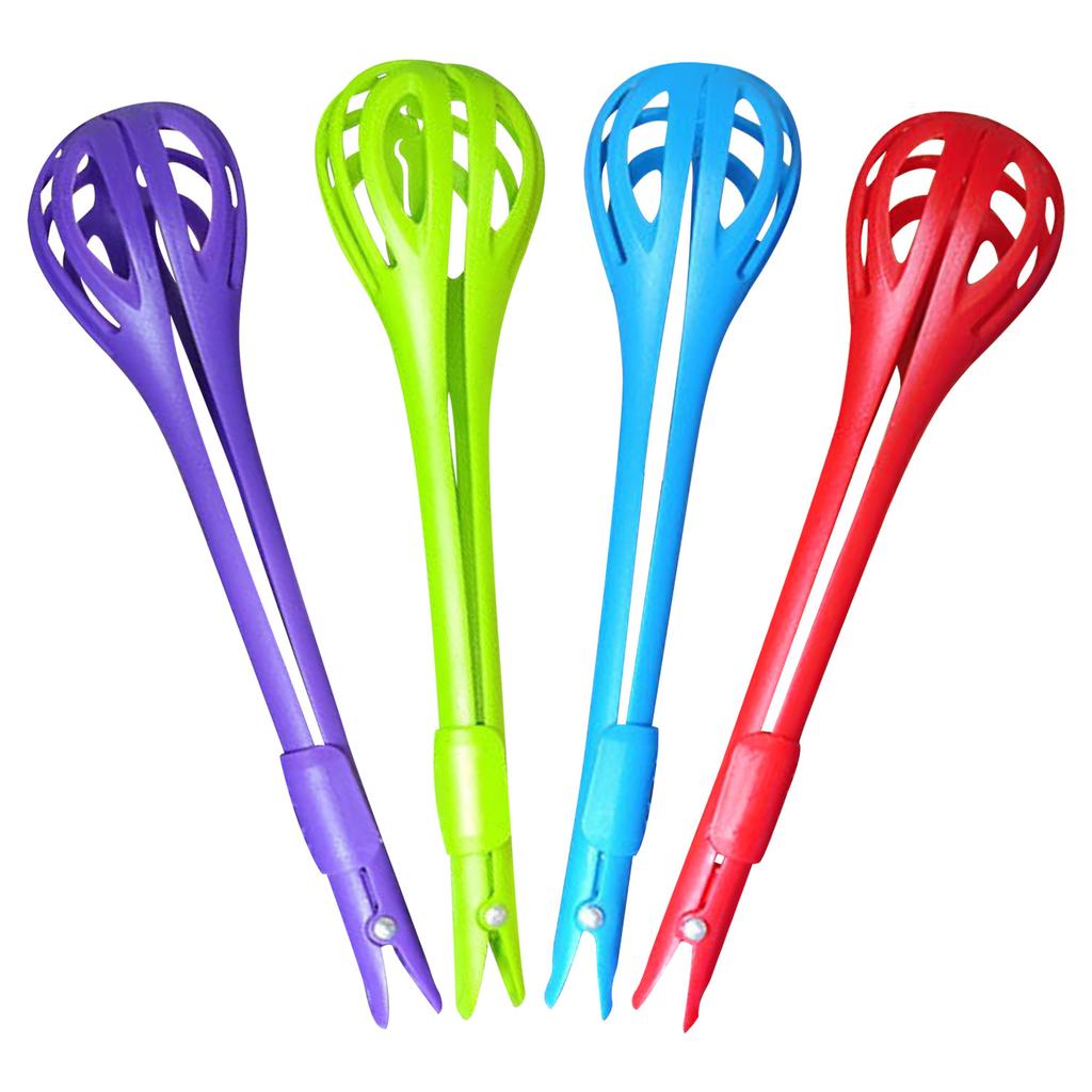 Egg Whisk 2-in-1 Egg Beater Plastic Small Balloon Blender for Blending Stirring Beating