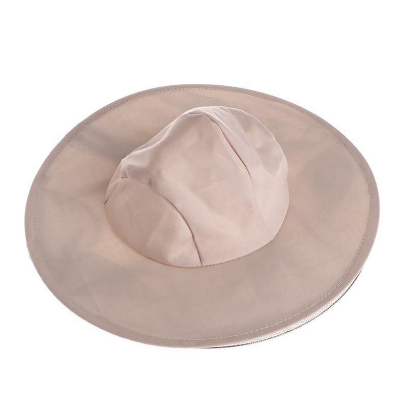Bee Keeping Professional Beekeepers Hat With Wide Brim Face Thickening Sunscreen Half-Length Professional Bee Keeping Supplies