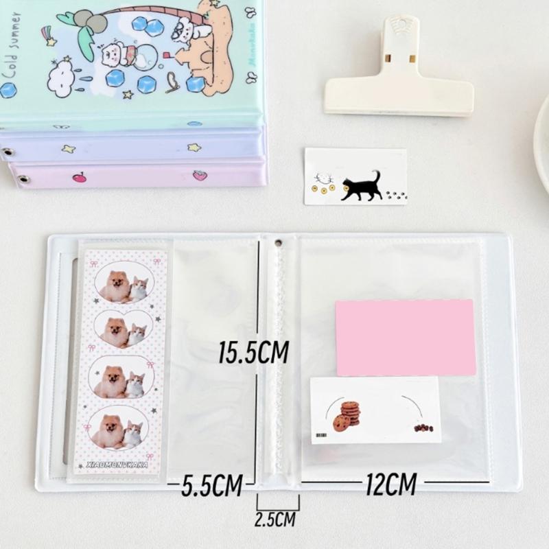 Photo Booth Album Photocard Holders Binders for Idol Fan Picture Display Photo Strips Collecting Book 40 Page Organizers