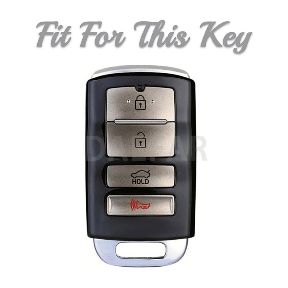 Tpu Protection Shell Holder For Kia New K7 Cadenza K9 K-04 Sorento K900 4 Button Car Key Case Full Cover Remote Auto Accessories