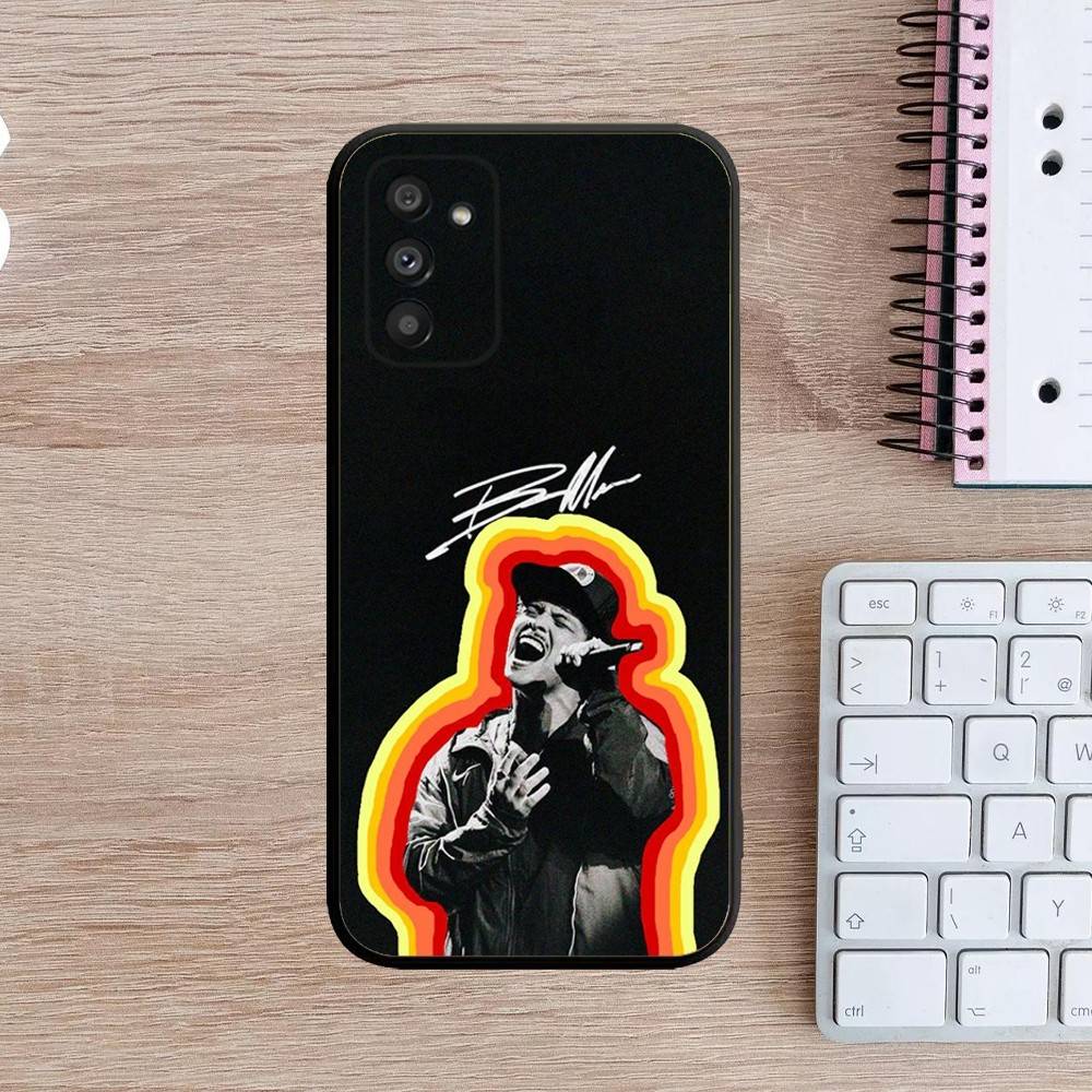 B-Bruno M-Mars Singer Phone Case For Samsung Galaxy A13,A21s,A22,A31,A32,A52,A53,A71,A80,A91 Soft Black Cover