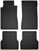 Rubber Car Mats, Set of 4, Universal For: Mercedes W207 Coupe E-Class (2009-)