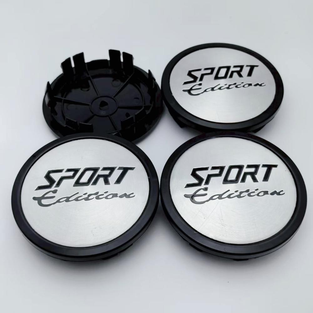 

4pcs Sport Edition Logo Badge Emblem Car Wheel Center Caps 75MM Clips 65MM Wheels Hub Dust Cap Rim Hubcaps Cover Car Accessories Sport Edition Badge&4pcs NBZ75 Wheel Cap