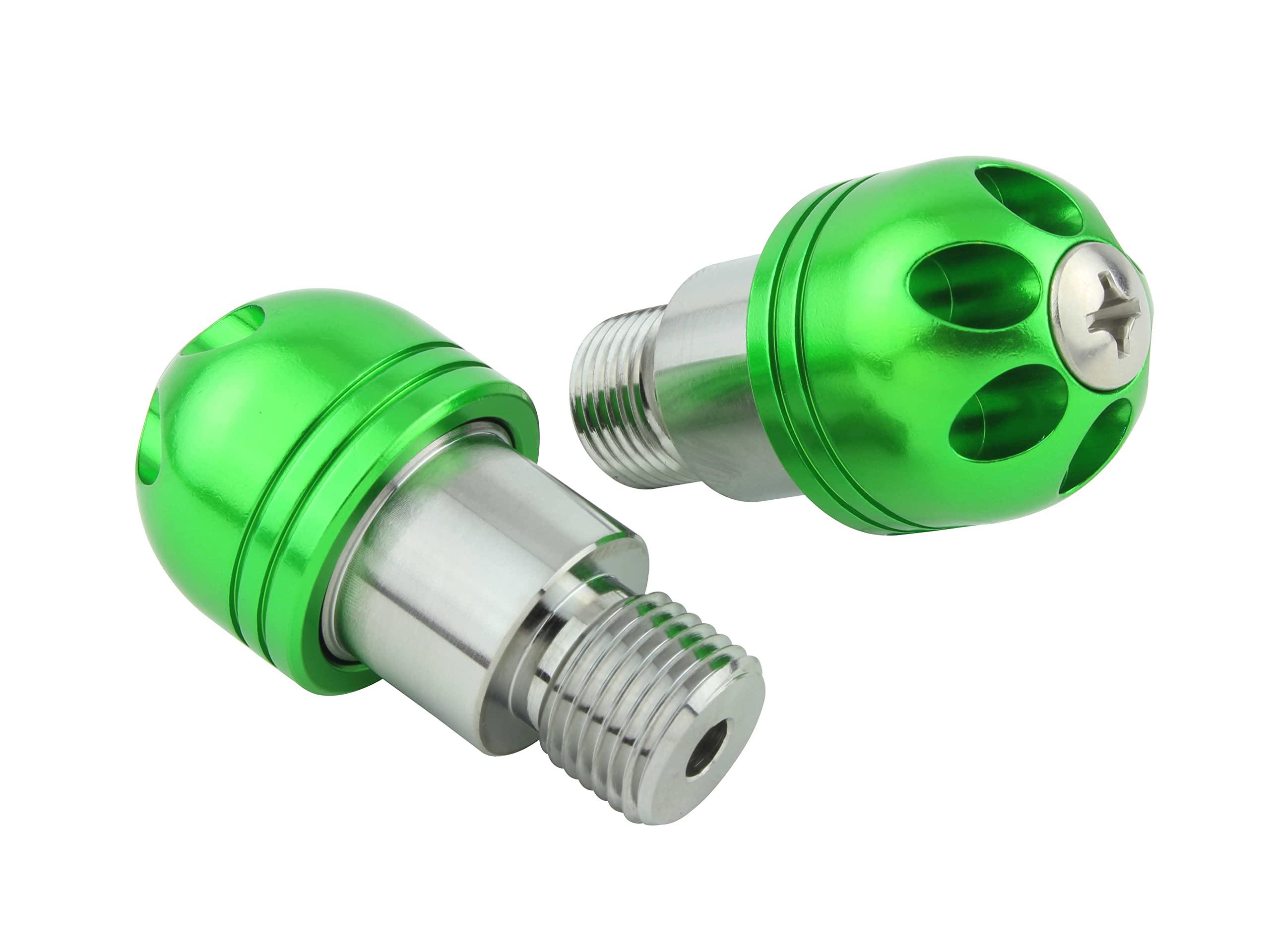 

POSH Motorcycle Supplies Handlebar End Big Bar End M16 for Yamaha Cars (Weight Type),