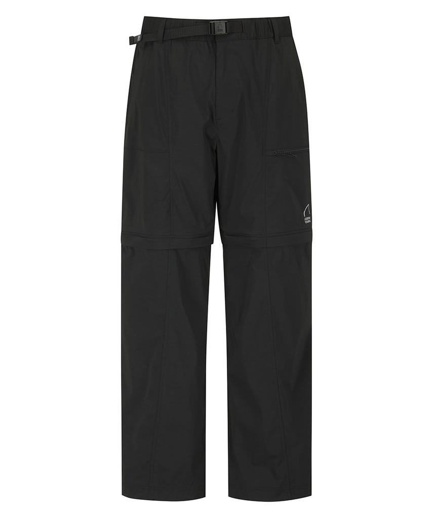 SIERRA DESIGNS Summer Moon Cool Wave 2-Way Pants (Semi-Wide Fit) Black