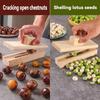 Manual Nut Opener Wooden Chestnut Opener Heavy Duty Walnut Plier Opener Tool for Walnuts Chestnuts Pecans Hazelnuts Almonds