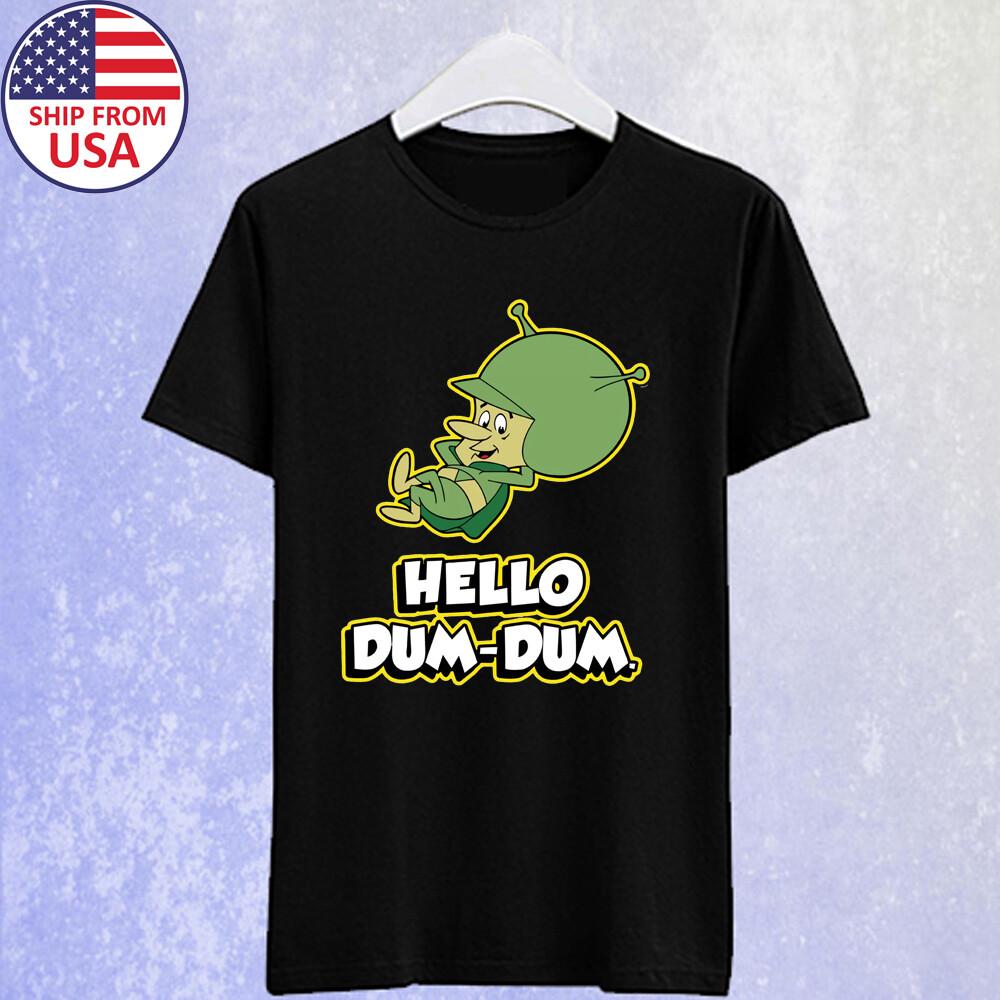 

The Great Gazoo Hello Dum Dum Men s Black T-shirt Size S-5XL Unisex T-Shirt XL