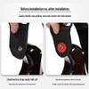 Guitar Bass Bakelite Anti-Slip Lock Buckle with Silicone Safety Gasket Accessories