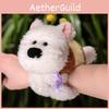 Adorable West Highland Terrier Plush Toy Ring Gift For Girls Birthday Present