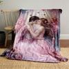 Romantic Angelic Embrace Blanket for All Seasons Blanket Lunch Break Throw Gift